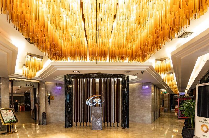 Langzhong Grand Hotel Shahepu Exteriör bild